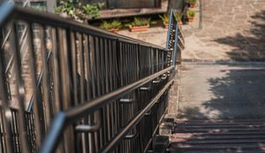 metal stair railings